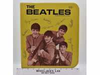 The Beatles Yellow Notebook Binder NEMS 1964 Standard Plastics Products