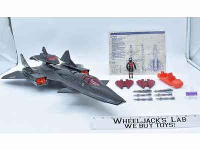 Cobra Night Raven S3P W/ Strato-Viper 100% Complete1986 G.I. Joe Hasbro Vintage
