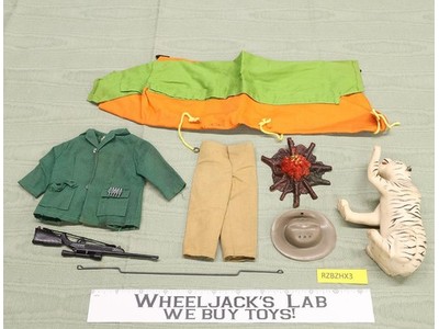 White Tiger Hunt GI Joe Adventure Team 1970 Vintage Hasbro 12" Accessory