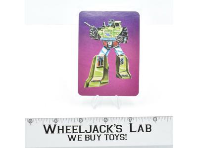 Long Haul Card 118 Variant Color Transformers Action Trading Cards 1985 G1