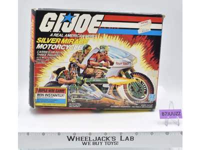 Silver Mirage 100% Complete MIB G.I. Joe 1985 Hasbro Vintage Vehicle