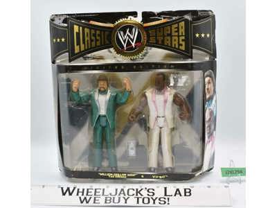 Million-Dollar Man Ted DiBiase &amp; Virgil Classic Super Stars NEW 2006 WWF Jakks