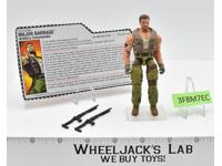 Major Barrage v1 100% Complete G.I. Joe DTC Exclusive 2005 Hasbro Action Figure