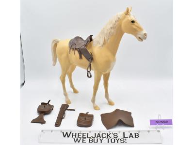 Thunderbolt Palomino Horse Johnny West 1973 Marx Action Figure
