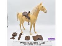 Thunderbolt Palomino Horse Johnny West 1973 Marx Action Figure