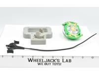 Green Top, Black Ripcord, and Gray Launcher Handle Beyblades Set