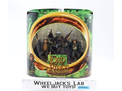 Merry & Pippin W/ Moria Orc The Lord of the Rings 2001 ToyBiz NEW SEALED