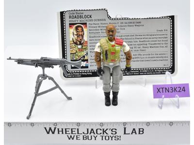Roadblock V2 100% Complete G.I. Joe 1986 Hasbro Vintage Action Figure