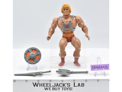 He-Man 100% Complete He-Man Masters of the Universe MOTU 1982 Mattel Vintage