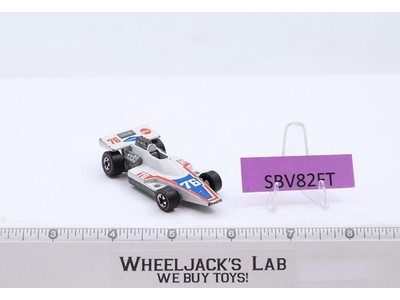Formula 5000 White Flying Colors 1975 1976 Redline Hot Wheels Mattel Vtg RL HK