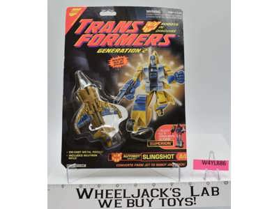 Slingshot Aerialbot Autobot G2 Transformers 1993 Hasbro Figure NEW MOSC SEALED