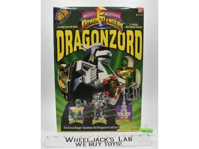 Dragonzord &amp; Green Ranger Complete Mighty Morphin Power Rangers 1993 Bandai