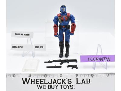 Cobra Viper v14 100% Complete GI Joe Valor vs Venom 2005 Hasbro Action Figure