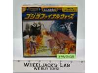 Rodan & King Ceasar X Final Wars Godzilla Mini Battles 2004 Bandai MISB SEALED