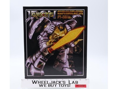 No. 5 FT-08X Grinder Iron Dibots Third Party Fans Toys Chrome Limited Metallic