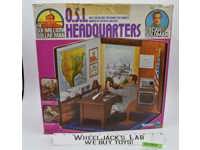 O.S.I. Headquarters W/ Box Six Million Dollar Man Kenner 1977 Vintage Playset