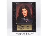 Counselor Troi Star Trek Marina Sirtis AUTOGRAPHED Plaque #192/950