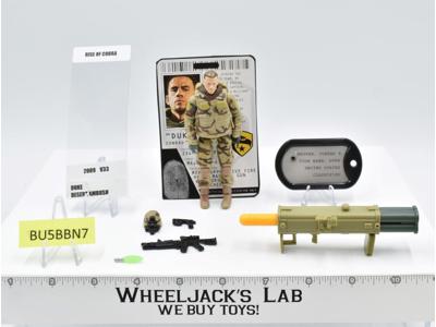 Duke V33 100% Complete G.I. Joe 2009 Hasbro Action Figure
