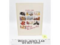 COLECO #2 1986 Toy Fair Employee Dealer Catalog SECTAURS RAMBO CABBAGE PATCH