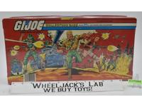 GI Joe Collectors Case 24 Action Figures W/TRAYS 1984 Tara Toy Accessory