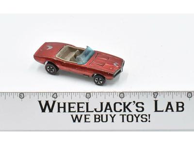 Custom Firebird Red 1968 Redline Hot Wheels Mattel Vintage RL