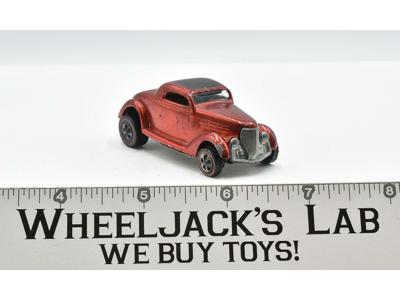 Classic 36 Ford Coupe Red Hot Wheels 1968 Redline Vintage Mattel RL