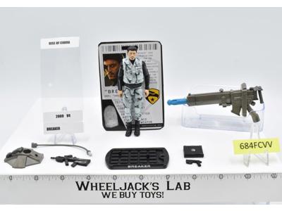 Breaker V4 100% Complete G.I. Joe 2009 Hasbro Action Figure