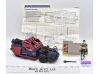 Thunder Machine With Thrasher 1986 G.I. Joe Hasbro Vintage Vehicle Action Figure