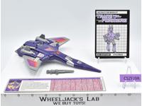 Cyclonus PURPLE EARS 100% Complete 1986 Vintage Hasbro G1 Transformers