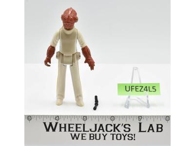 Admiral Ackbar 100% Complete Star Wars ROTJ 1983 Vintage Kenner NO REPRO