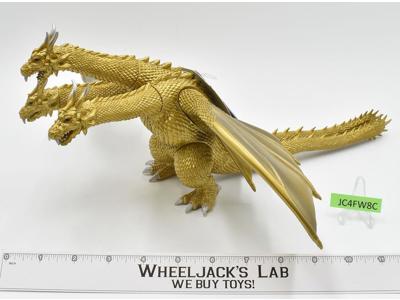 King Ghidorah GMK All Out Attack 2001,2002 Bandai 9" Action Figure NEW W/TAGS