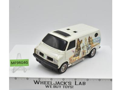 White Character Van Star Wars 1977 Kenner SSP Vintage Toy Car (No Rip Cord)