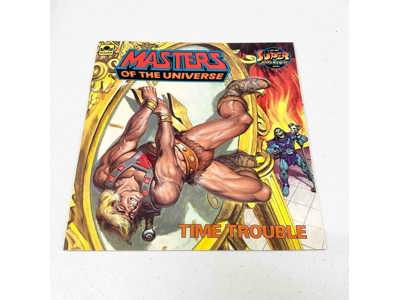 He-Man Masters of the Universe Time Trouble Book by Roger McKenzie Golden Book