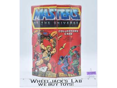 Action Figure Collectors Case 1984 MOTU Mattel Masters of the Universe