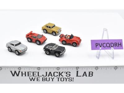 Lot of 5 European Collection Cars/Vehicles 1988-89 Vintage Galoob Micro Machines