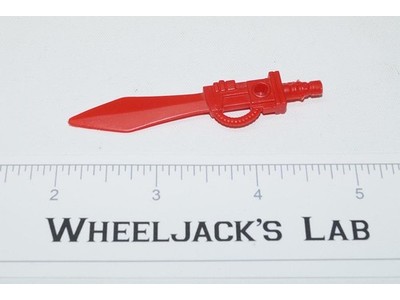 Sludge Sword Vintage Hasbro 1985 G1 Transformers Action Figure