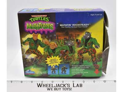 Mutatin' Rocksteady 100% Complete Teenage Mutant Ninja Turtles 1992 Playmates