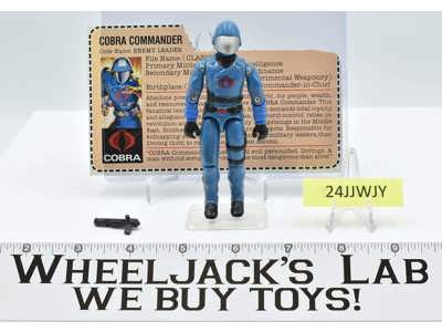 Cobra Commander V1.5 100% Complete 1983 G.I. Joe Vintage Hasbro Mail Away