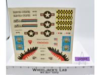 Tiger Rat NEW UNUSED Decal Sticker Sheet G.I. Joe 1988 Hasbro Vintage