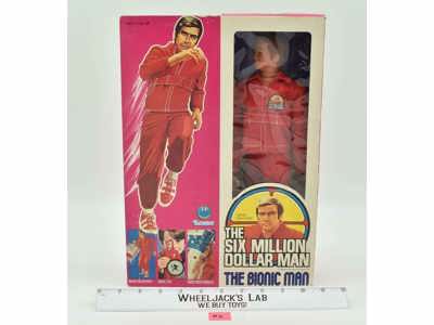 Col Steve Austin Doll Six Million Dollar Man Bionic Man #2 NEW SEALED NRFB 1975