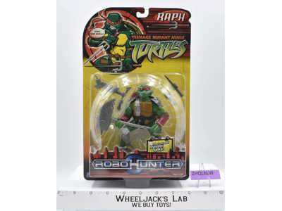 Robo Hunter Raph Teenage Mutant Ninja Turtles TMNT 2005 Playmates MOSC NEW
