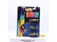 Color Racers Pace Car Thunder Burner Jeep Hot Wheels 1987 Mattel NEW MOSC SEALED