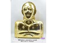 C-3PO Gold Action Figure Storage Case 1983 ROTJ Kenner Star Wars Vintage