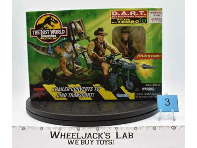 D.A.R.T Transport W/Roland Tembo #3 Jurassic Park The Lost World 1997 Kenner MIB