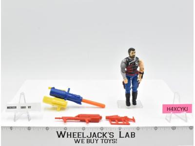 Mercer v2 100% Complete G.I. Joe Series 10 1991 Hasbro Action Figure
