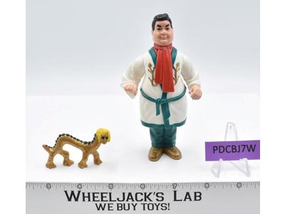 Otho the Obnoxious W/Loathsome Lizard Beetlejuice 1989 Kenner Action Figure MOSC