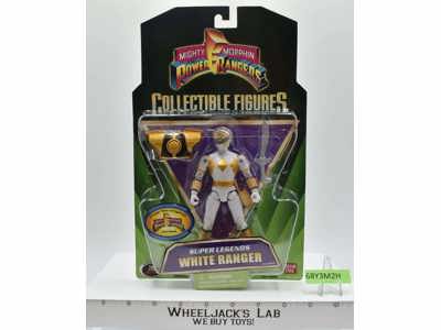White Ranger Super Legends MMPP Power Rangers 2008 Bandai NEW MISB SEALED