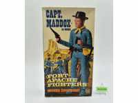 Captain Maddox 12" Complete The Lone Ranger Marx 1967 Action Figure Vintage