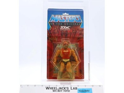 Zodak AFA GRADED 75 75/75/90 Masters of the Universe MOTU 12-Back Mattel NEW