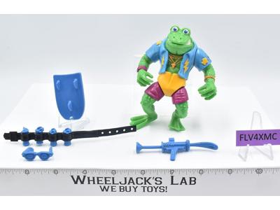 Genghis Frog 100% Complete Teenage Mutant Ninja Turtle 1989 Playmates Vintage